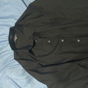 Croft and Barrow black long sleeve dress shirt